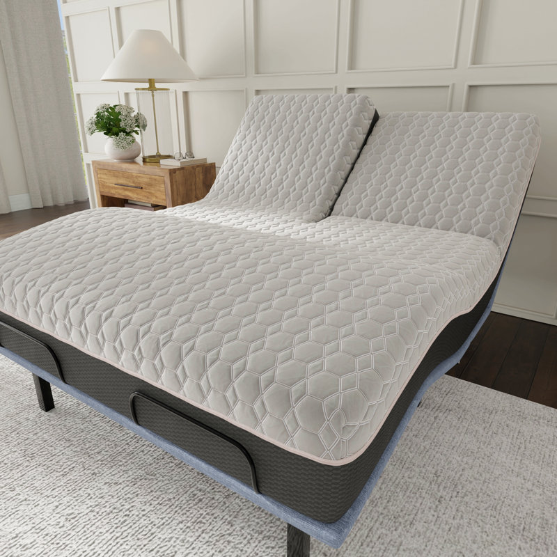 Matelas en mousse viscoélastique hybride 12 pouces, Grand lit