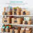 4 16x12in Woven Water Hyacinth Pantry Baskets w/ Chalkboard Label, Chalk Marker-2097619595