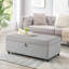 Grand repose-pieds de rangement avec roulettes Modern-102068348