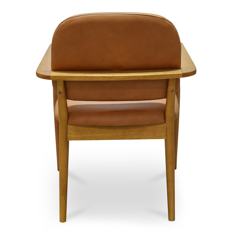 Norrie Dining Chair Cream, Brown