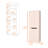 White 5-Shelf Kitchen Pantry