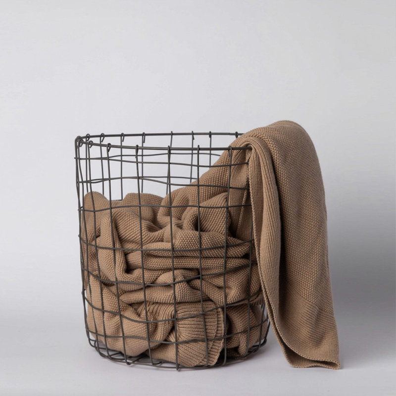 August Grove® Decorative Basket, 8" H x 8" W x 6" D