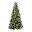 Arbre de Noël avec 150 lumières DEL blanc chaud-949754995