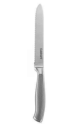 Stainless Steel Serrated Utility Knife - Graphix Collection