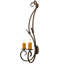 Lampe murale bougie 2 lumières Grissom