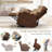 Upholstered Heated Massage Chair-660042207