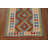 Multicolor Kilim Reversible Wool Rug 3x4