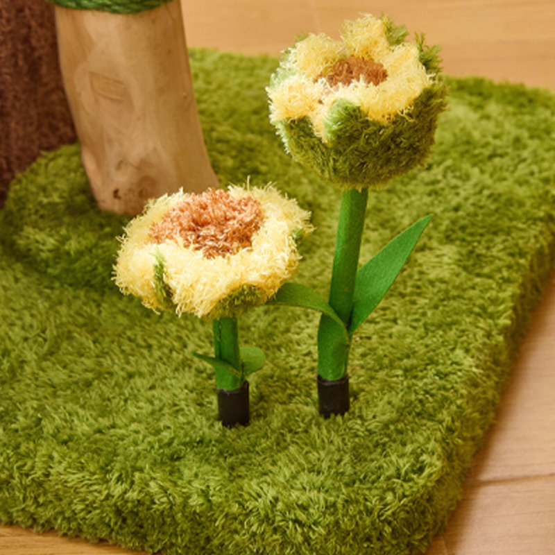 3 Tiers Cat Tree with Condons,Perch,Scratching Posts