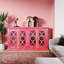 Buffet en bois massif Aayesha Charlton-1829445398