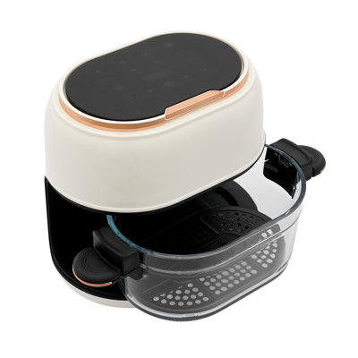 4QT Air Fryer With Large Capacity And Digital Touch Screen, LED Display With 120 Minute Timer & 24H Delay Start, 9 Preset Modes For Family