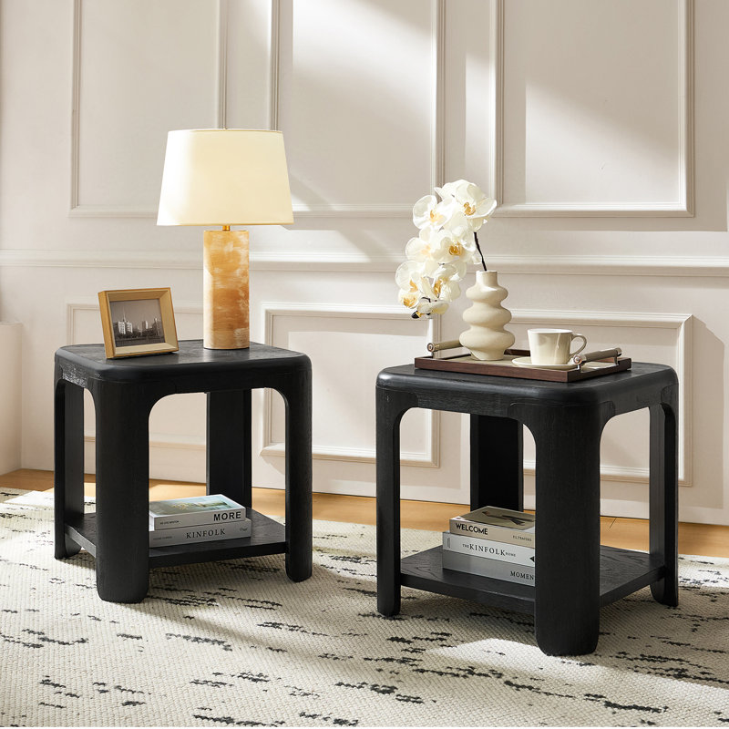 Table de bout Waynesville Dimarco, Noir