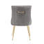 Chaise d'appoint rembourrée en velours avec pieds dorés -2078051676-2029679293