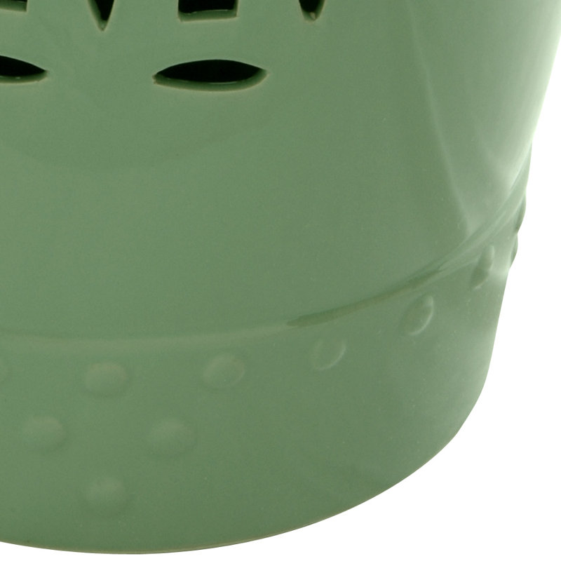 Tabouret de jardin Euphemia, Vert sauge