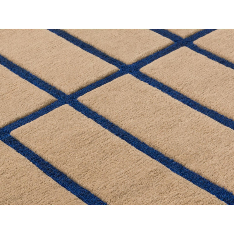 Tiiliskivi Green | 132907, Bright Blue, Runner 3' x 9'