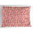 Ambesonne Sketchy Pillow Sham 2 Pack Question Marks Pattern Vermilion Ruby-99883609