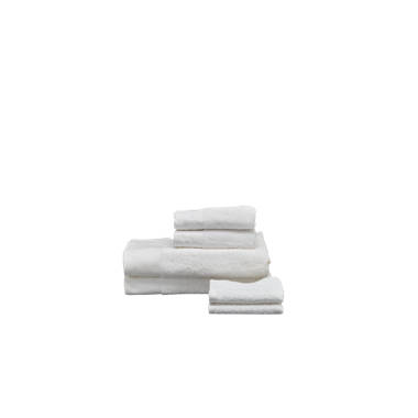 6 Piece 100% Cotton Towel Set Ebern Designs Color: Surf