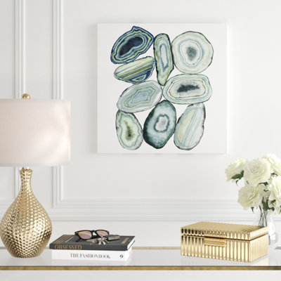 «Stacked Agate II», impression sur toile tendue