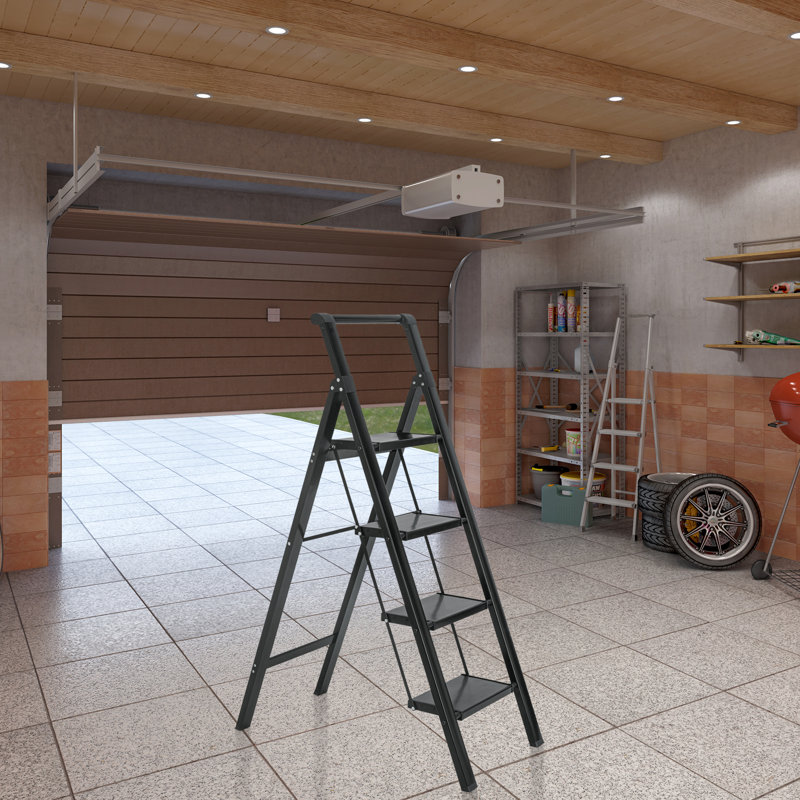 4 - Step Steel Folding Step Ladder