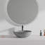 Lavabo de salle de bain vasque ovale en érable-86669225