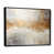 Black Floater Framed