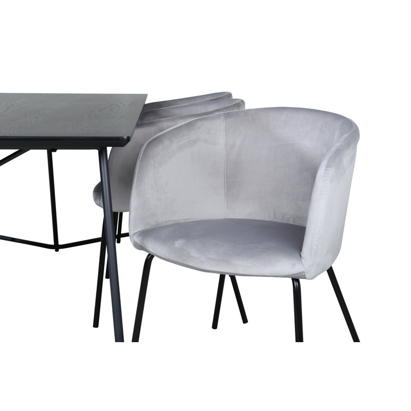 Hofmann 6 - Person Dining Set, Grey