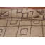 Tapis oriental à motif treillis marocain 5 x 8
