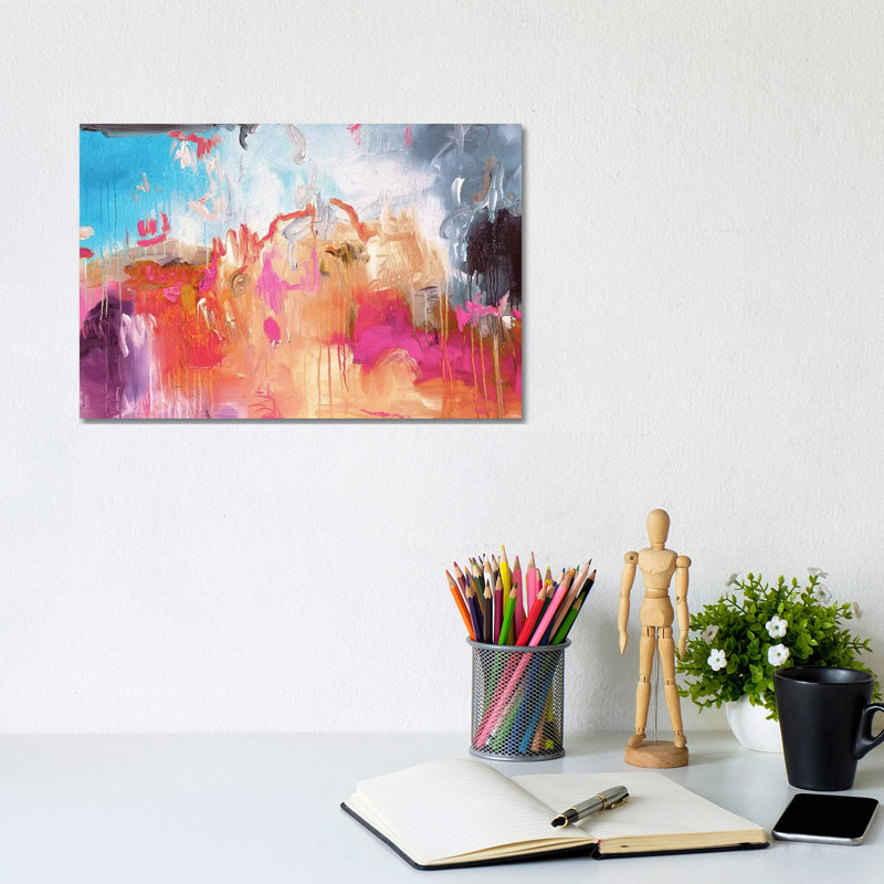 Abstract XII by Andrada Anghel - Wrapped Canvas Painting, 20.32 cm H x 30.48 cm W