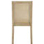 2 Dining Chair Collection - Solid Wood With Synthetic Cane Back, Upholstered Seat And Cushion, Assembly Tools Included Of 2 Wood, Required,
