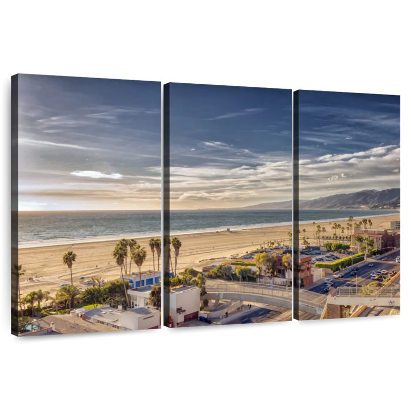 Gillard Santa Monica Beach Coast, 48" H x 74" W