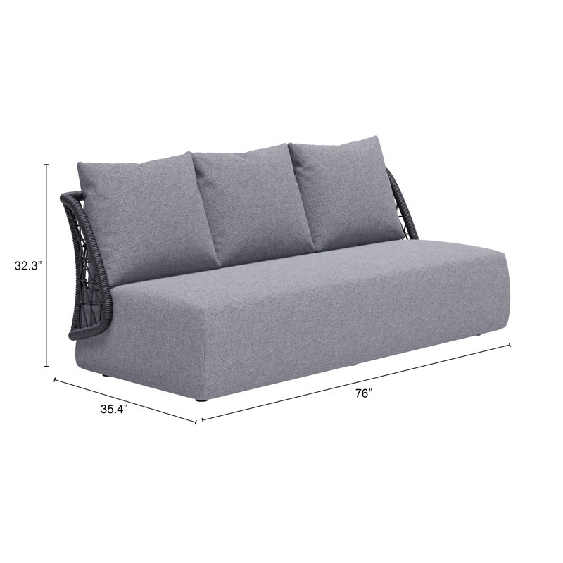 Mekan Outdoor 3 - Seat Patio Sofa