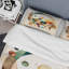 Ensemble de housse de couette en microfibre / polyester multicolore-1417295450