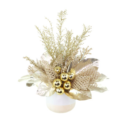 Alvarenga Polysilk Magnolia Arrangement