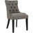 Modern Elegant Button Tufted Upholstered Fabric With Nailhead Trim, Side Chair-1154293335-1166071458