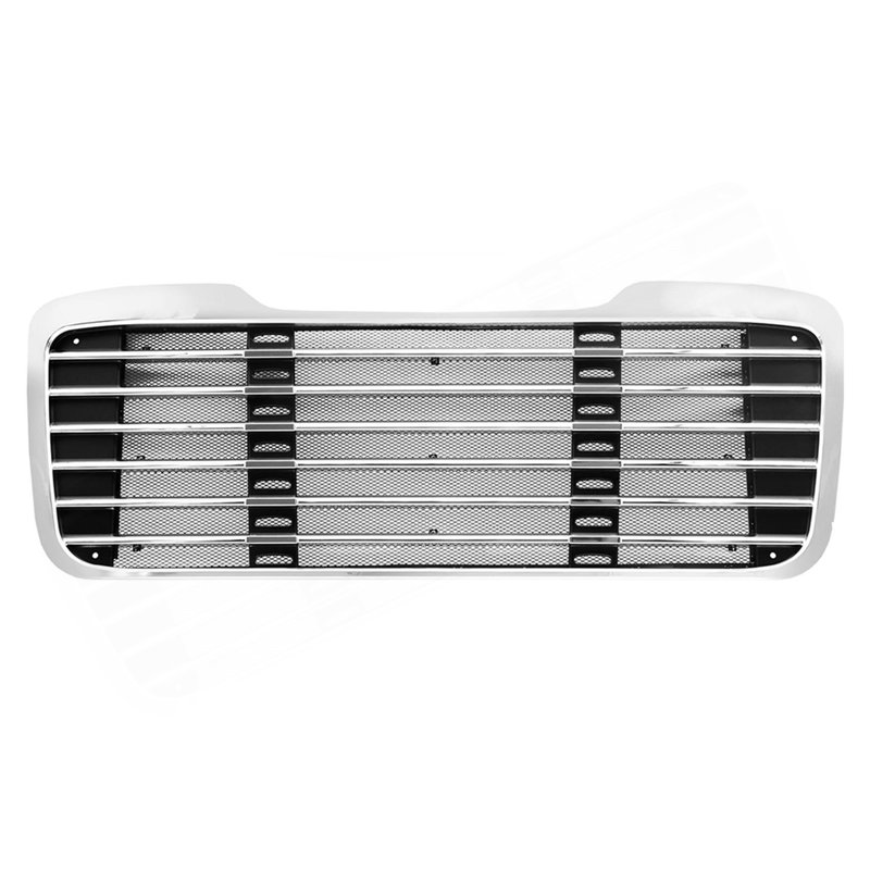 Chrome Plating+Black  Plated Front Grille Compatible With Freightliner M2 2003-2015 Trucks