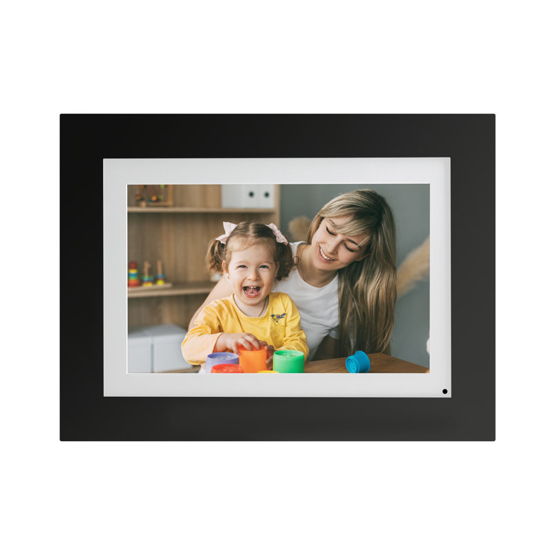 Smart Digital Picture Frame Digital Picture Frame, 10", Black