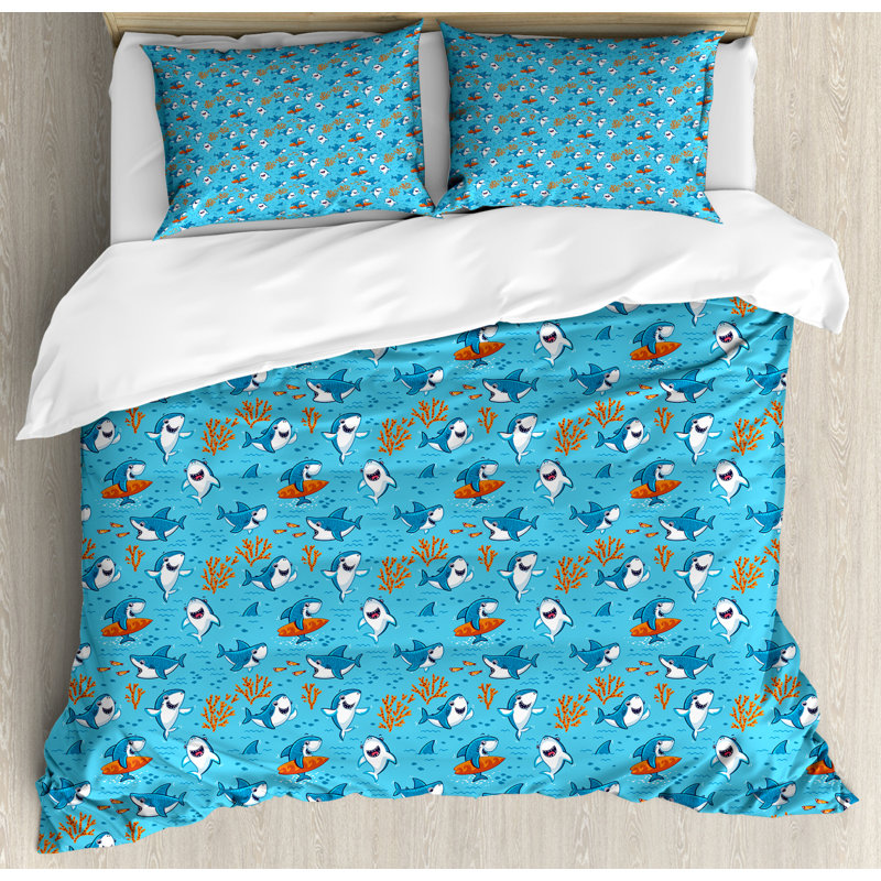Gascon 260 TC Duvet Cover Set, Double - 2 Standard Pillowcases
