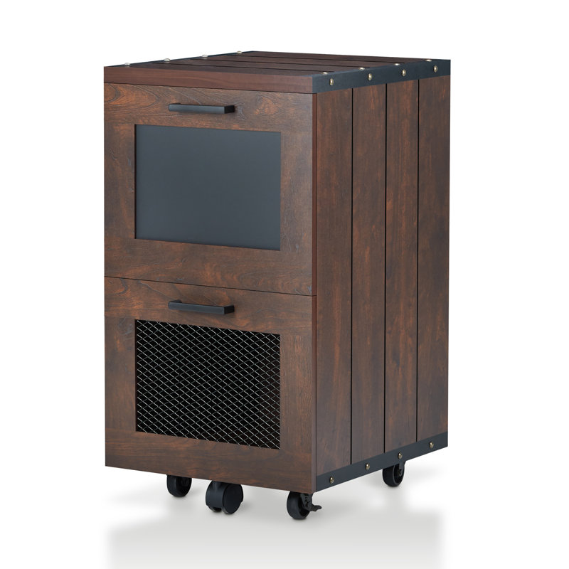 Jorren 15.7'' Wide 2 -Drawer Mobile File Cabinet