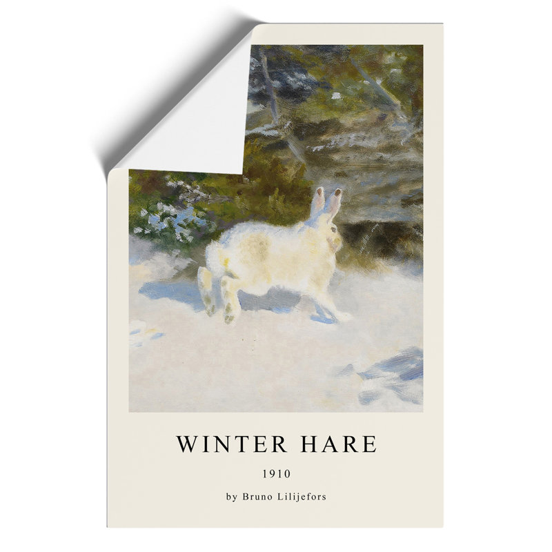 White Hare Vol.3 - No Frame Print, 42cm H x 30cm W x 0.1cm D