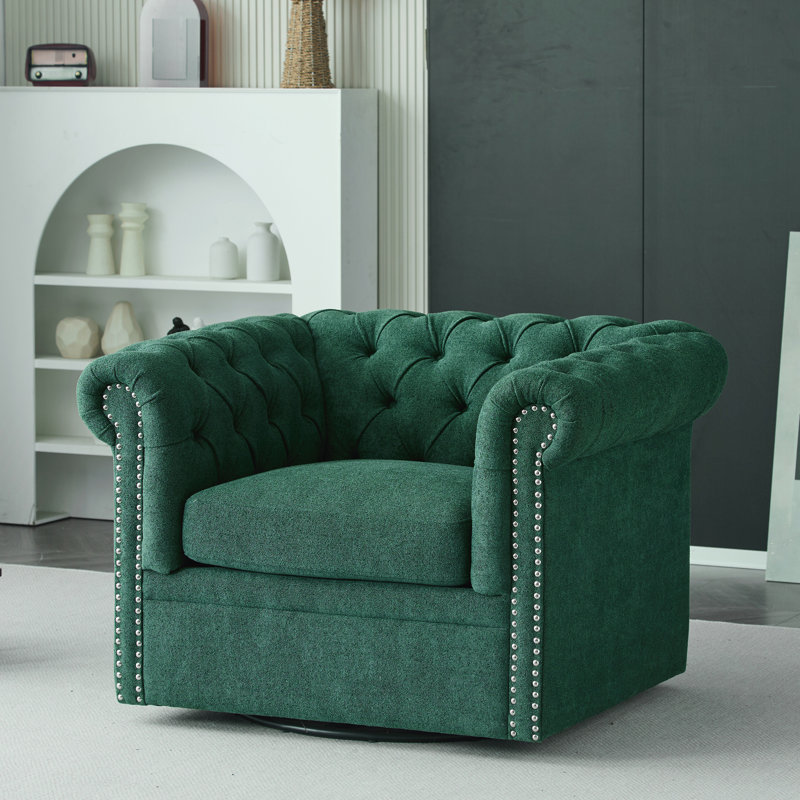 Fauteuil club pivotant