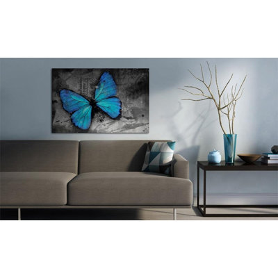 Ticu, étude du papillon sur toile