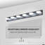Luminaire de salle de bain 45 po à 6 lumières DEL moderne 45 po, noir élégant pour miroir, douche et décoration de salle de bain-727581021-727580995