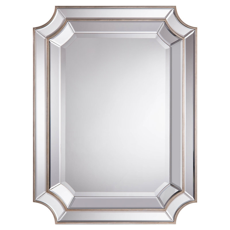 Stella Scalloped Beveled Wall Mirror