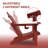 Outdoor Reclining&folding Oversize Adirondack Chair With Cell Phone Stand-424724431-430478825