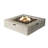 Rashid Concrete Propane Smokeless Fire Pit Table-257737167-264640016