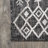 Yosemite Bohemian Geometric Black/Ivory Indoor/Outdoor Rug-78741936