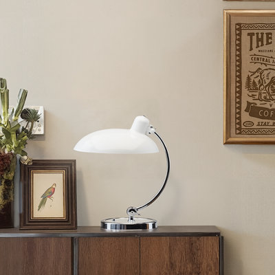 Modern Goose Neck Swing Arm Table Lamp