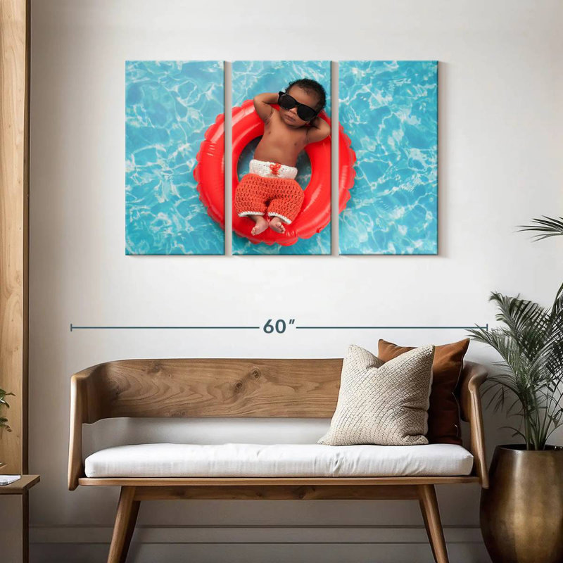Leisha Swim Ring Baby, 28" H x 45" W