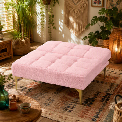 Futon convertible pour canapé-lit simple avec pieds robustes en métal, idéal pour les petits espaces et une utilisation multifonctionnelle dans les appartements et les studios