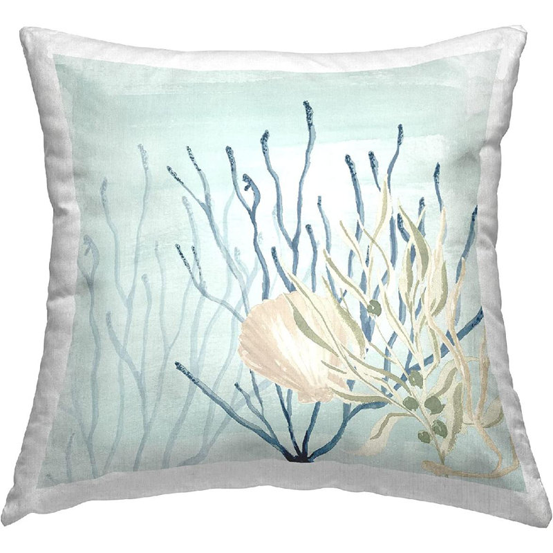 Polyester Throw Square Pillow Cover & Insert