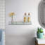 Pitcock Glass Floating Shelf